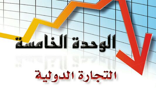 حل الوحدة الخامسة التجارة الدولية علوم ادارية ٢ مقررات