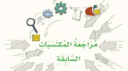 شرح درس مراجعة مكتسباتي السابقة الوحدة الثانية خامس ابتدائي ف2