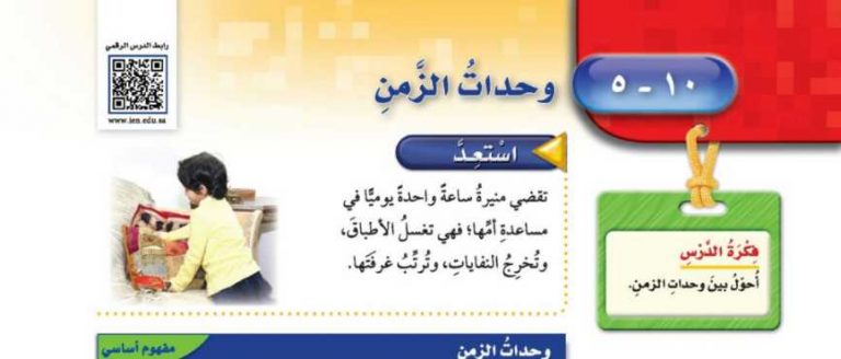 شرح درس وحدات الزمن خامس ابتدائي ف2