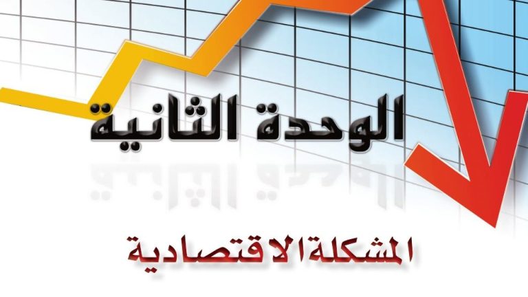 حل الوحدة الثانية المشكلة الاقتصادية