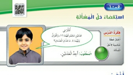 شرح درس استقصاء حل المسألة ثاني ابتدائي ف1
