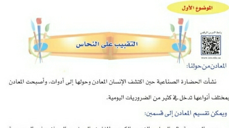 شرح درس التقبيب على النحاس سادس ابتدائي ف2