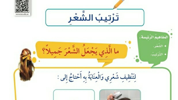 شرح درس ترتيب الشعر ثاني ابتدائي ف1