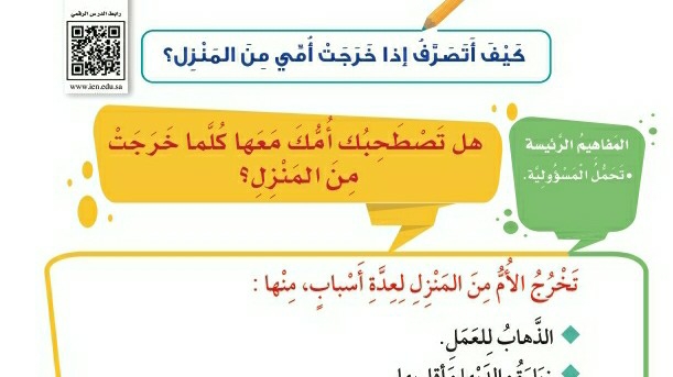 شرح درس كيف أتصرف بملابسي التي لا أحتاجها للصف الثالث الابتدائي ف1